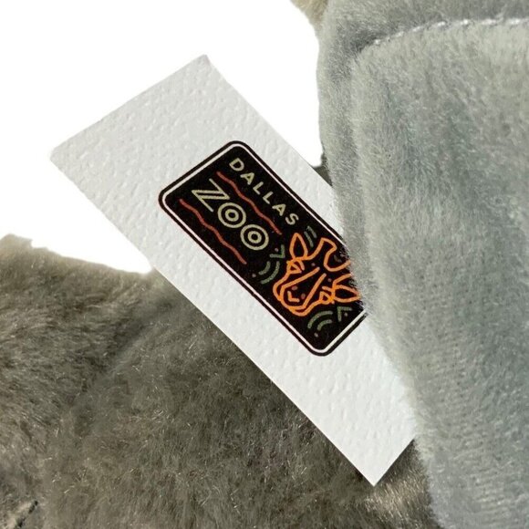 Wild Republic Gray Elephant Plush Stuffed Animal Toy 16 inch Dallas Zoo NEW - Picture 9 of 9